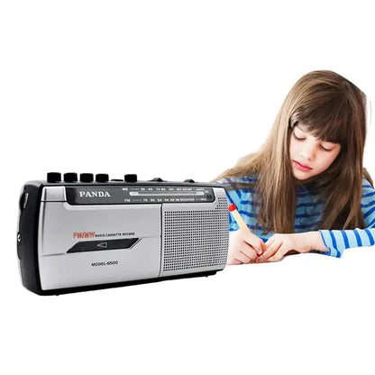 Portable Cassette Player with FM Radio