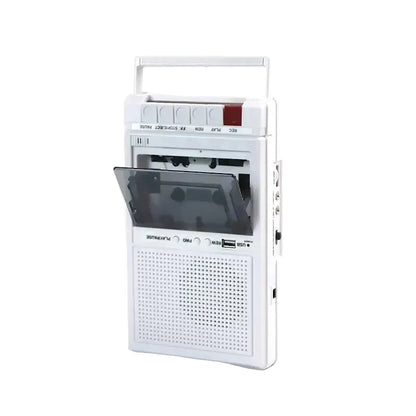 Portable Retro Cassette Player with Recording