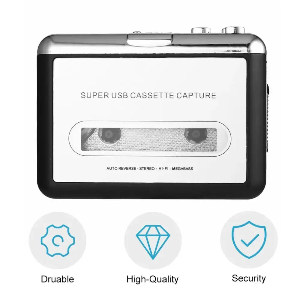 Portable Cassette to USB Converter
