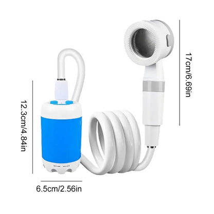 Portable Electric Camping Shower Pump 4000mAh