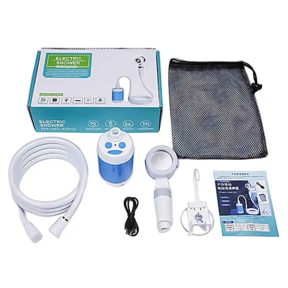 Portable Electric Camping Shower Pump 4000mAh