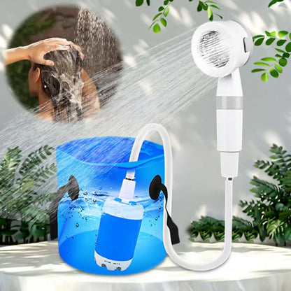Portable Electric Camping Shower Pump 4000mAh