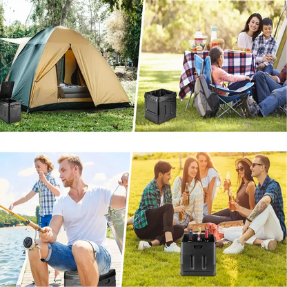 Portable Folding Camping Toilet – Outdoor Use