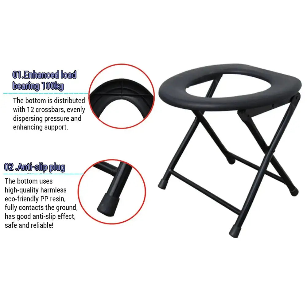 Portable Folding Outdoor Toilet Seat