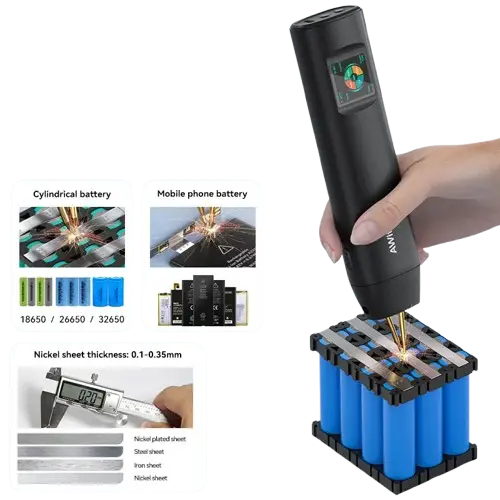 Portable Handheld Spot Welder for 18650 Batteries