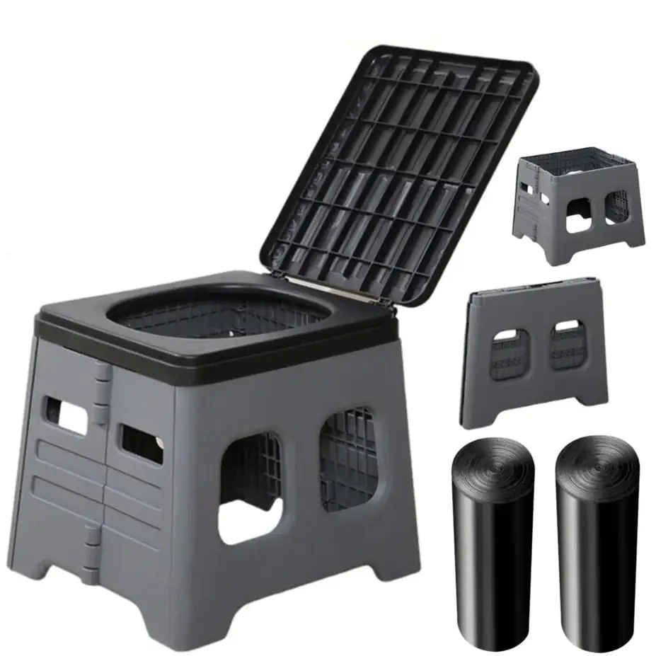 Portable Outdoor Folding Camping Toilet