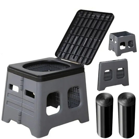 Portable Outdoor Folding Camping Toilet