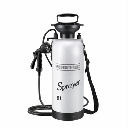Portable Outdoor Manual Camping Shower – 3/5/8L with Hose
