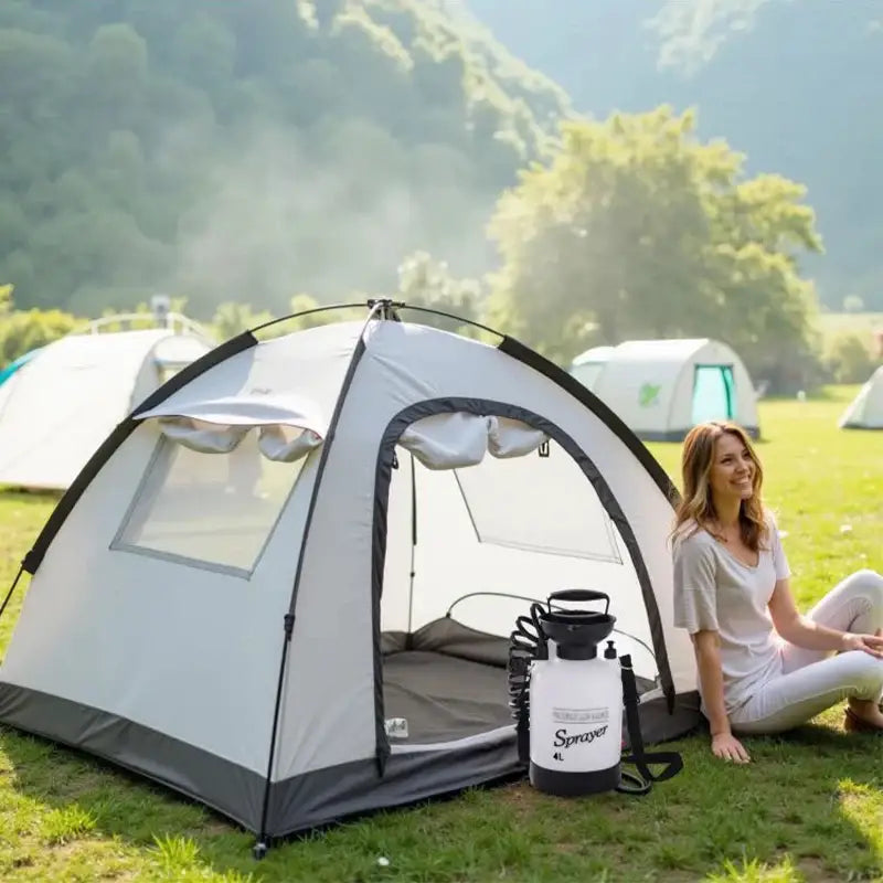 Portable Outdoor Manual Camping Shower – 3/5/8L with Hose