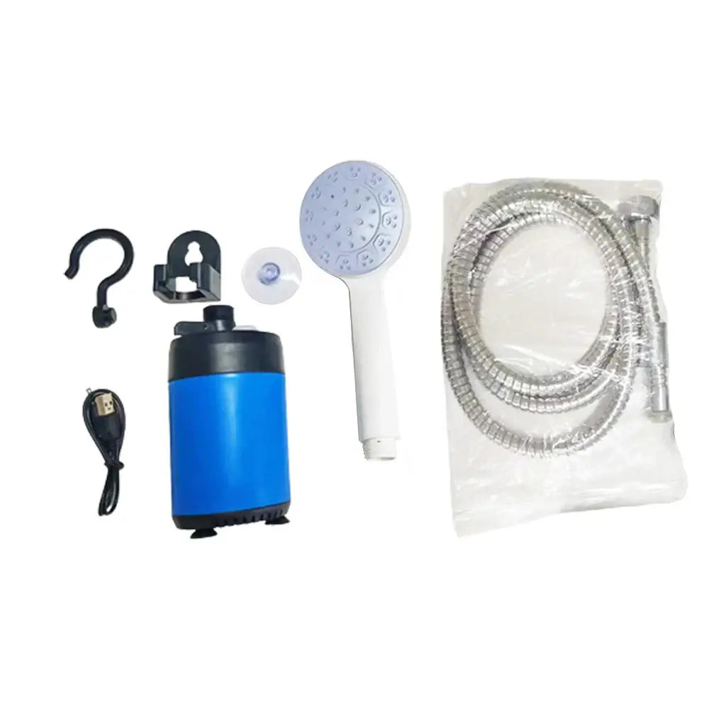 Portable Rechargeable Camping Shower (available in Black & Blue)