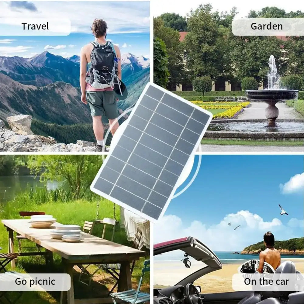 Portable Solar Charger (Waterproof)