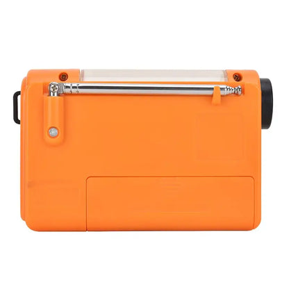 Portable Solar Hand Crank Radio with Power Bank & Flashlight