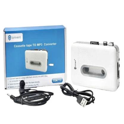 Portable USB Cassette to MP3 Converter & Tape Player / Recorder