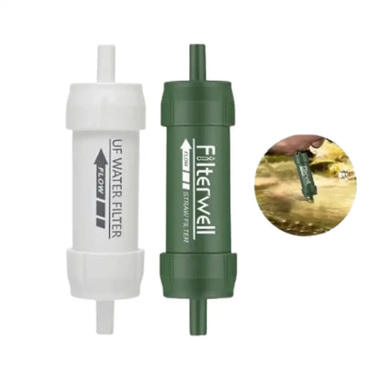 Portable Water Filter Straw for Camping & Emergency Survival