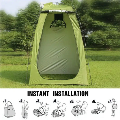 Portable Waterproof Shower & Changing Tent (available in Green & Orange)