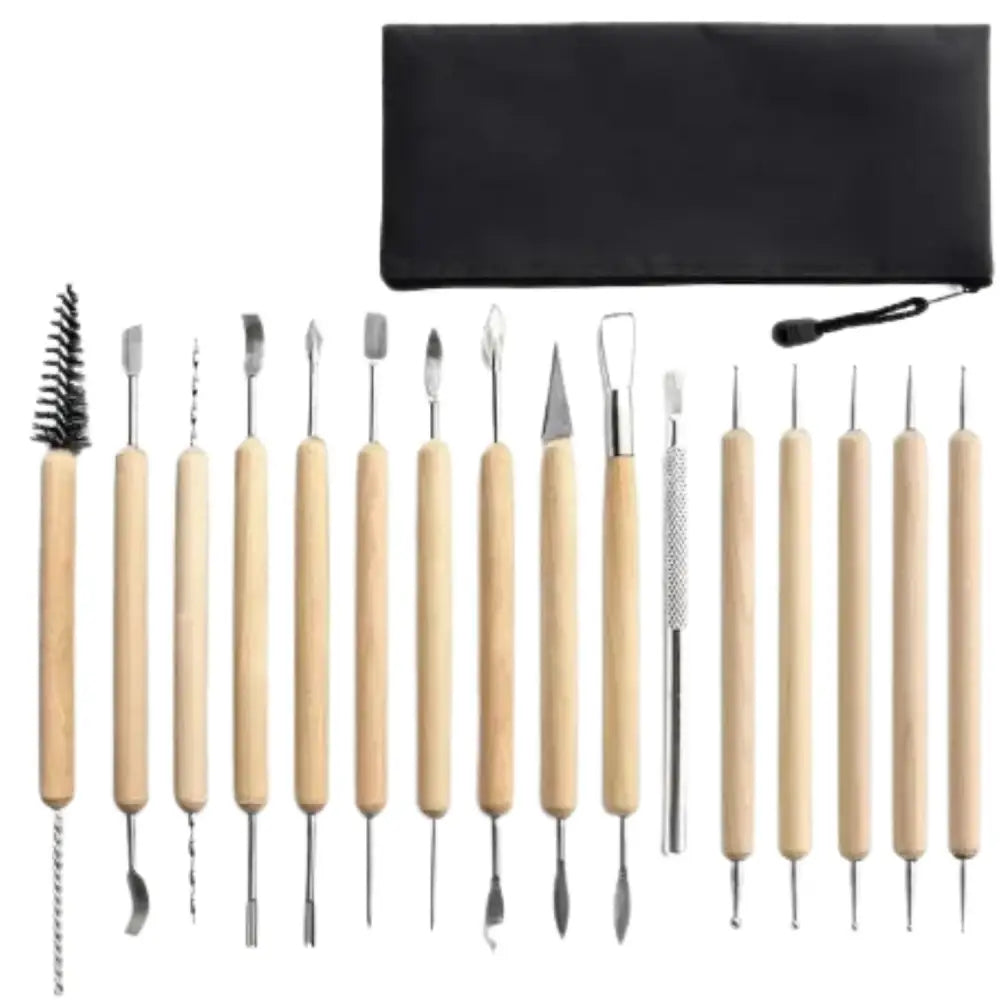Pottery Tool Set – Clay, Ceramic, Wax Carving Kit