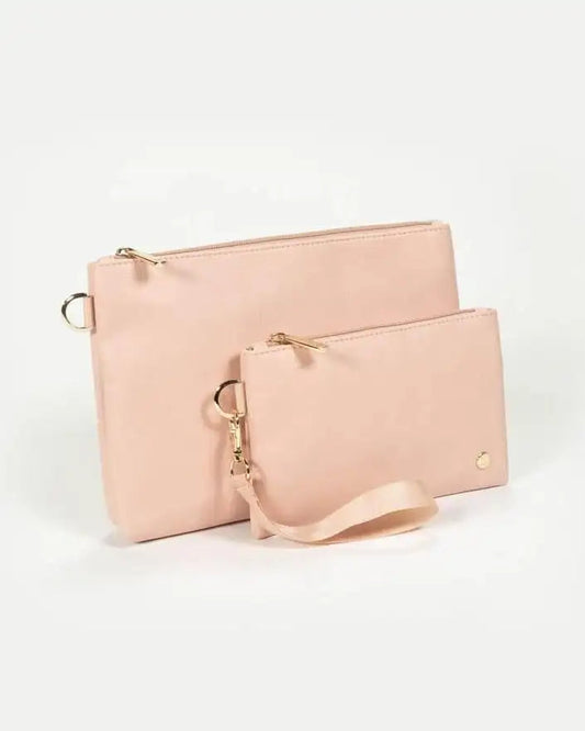 Little Unicorn Nappy Bag Pouch Set - Blush - Babyonline