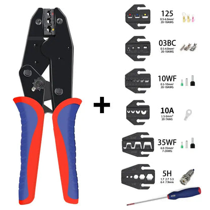 Pre-Insulated Terminal Crimping Pliers Kit (different models available)