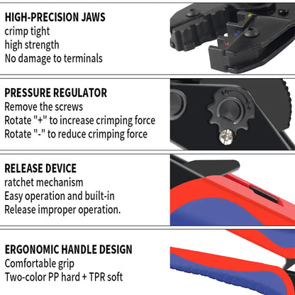 Pre-Insulated Terminal Crimping Pliers Kit (different models available)