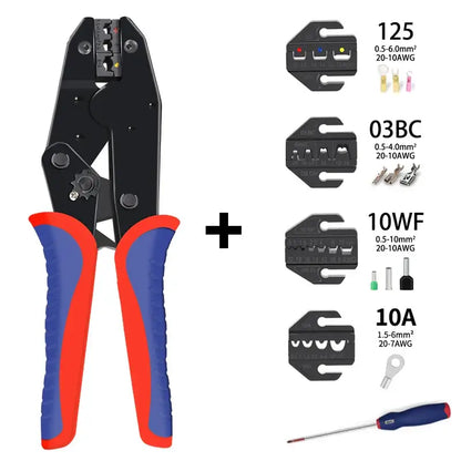 Pre-Insulated Terminal Crimping Pliers Kit (different models available)