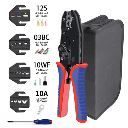 Pre-Insulated Terminal Crimping Pliers Kit (different models available)