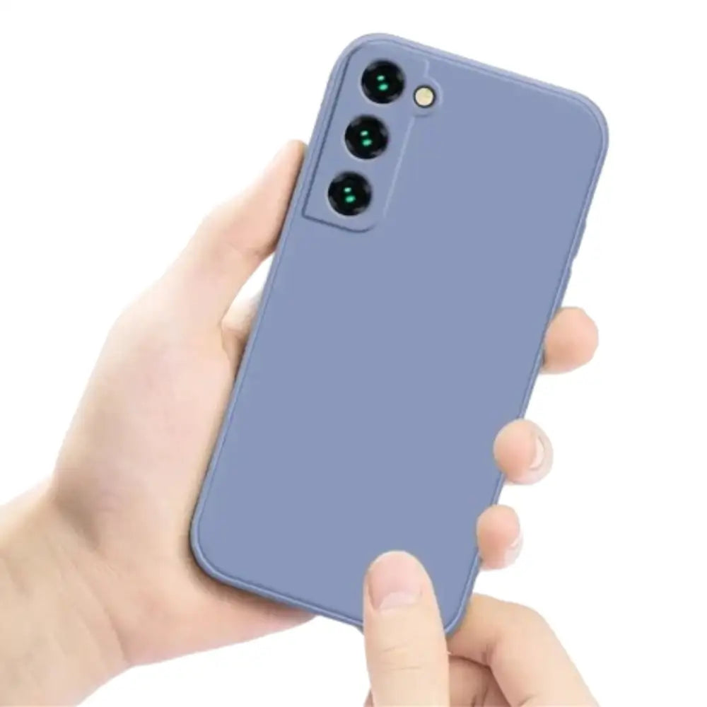 Premium Silicone Case for Samsung Galaxy A & S Series (Gray)