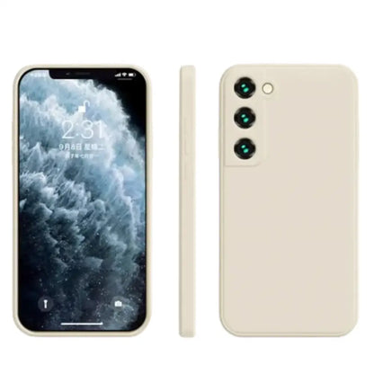 Premium Silicone Case for Samsung Galaxy A & S Series (New White)