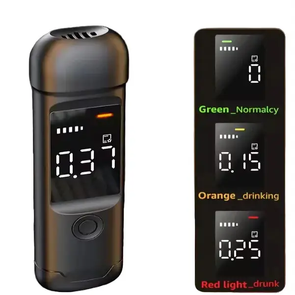 Professional Digital Alcohol Tester – Breathalyzer