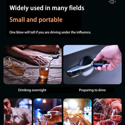Professional Digital Alcohol Tester – Breathalyzer