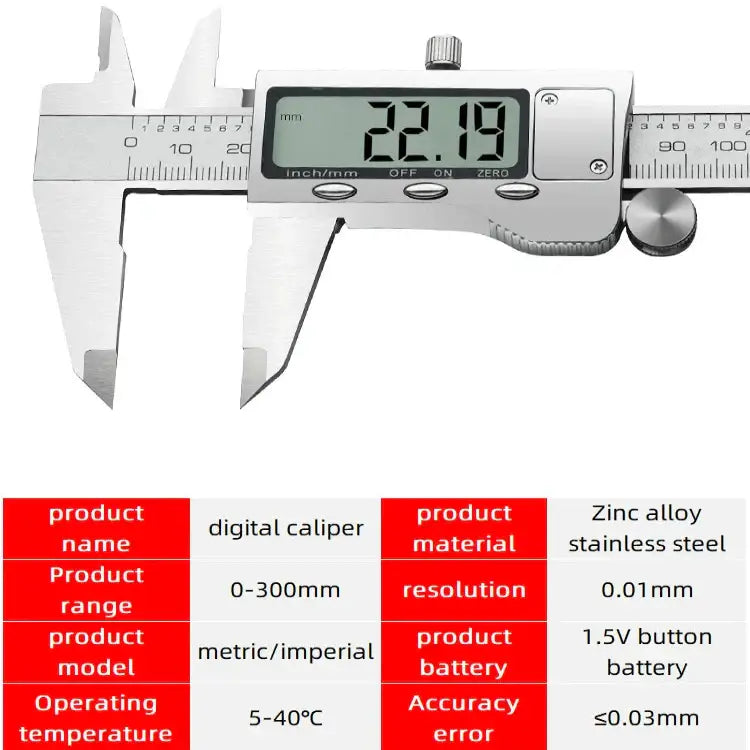 Professional Digital Pachometer & Vernier Caliper (different models available)