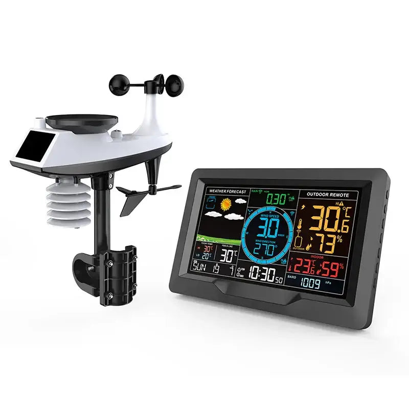 Professional Wireless Weather Station with Wind & Rain Sensors
