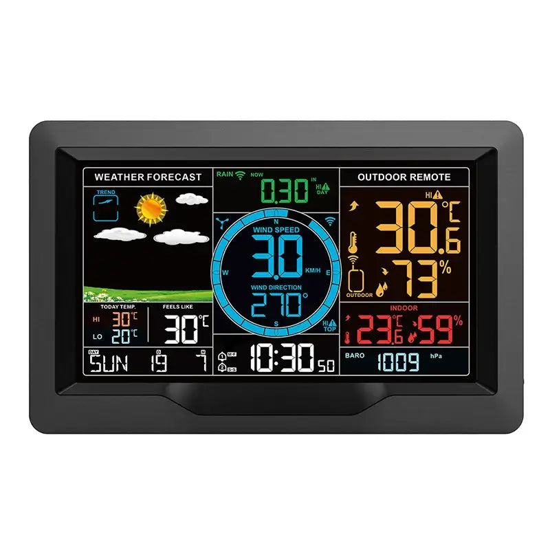 Professional Wireless Weather Station with Wind & Rain Sensors