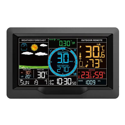 Professional Wireless Weather Station with Wind & Rain Sensors