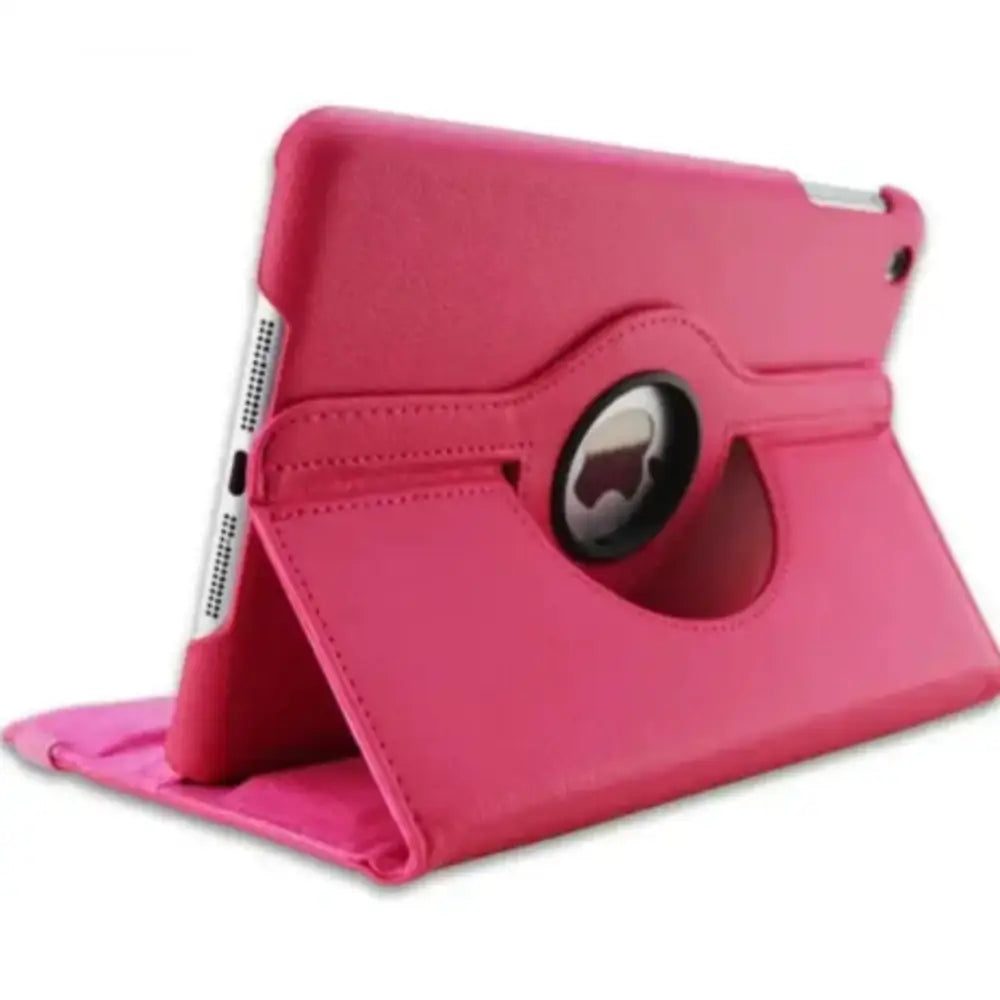 Protective Stand Case for iPad Series (Rose Red)