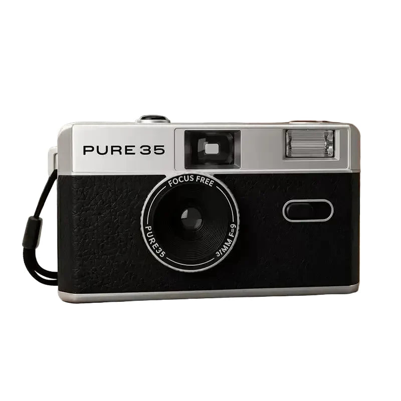 Reusable Retro Film Camera with Flash