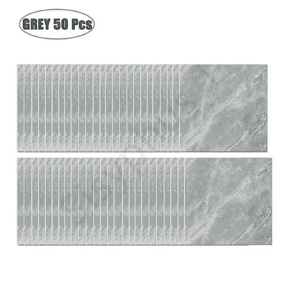 PVC Marble Wall & Floor Stickers – Self-Adhesive Waterproof