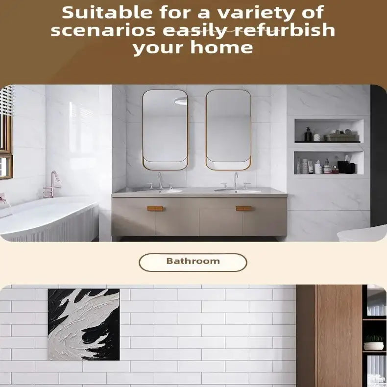 PVC Marble Wall & Floor Stickers – Self-Adhesive Waterproof