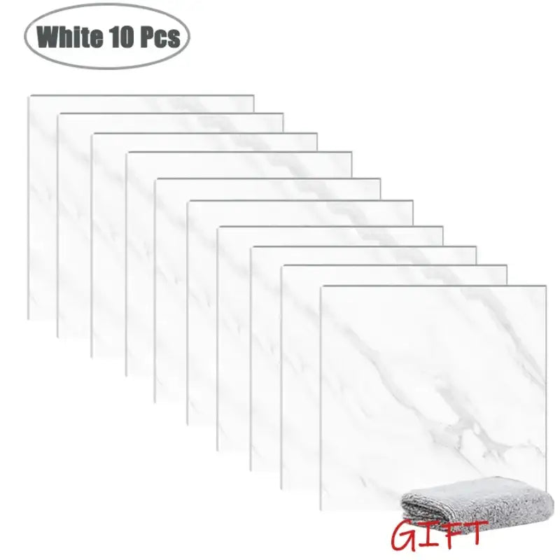 PVC Marble Wall & Floor Stickers – Self-Adhesive Waterproof