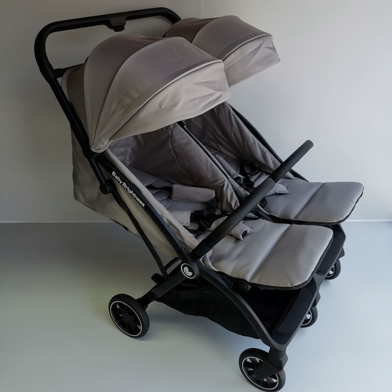 Double Pram – FlexGo Duo with Infant Capsule (Beige)