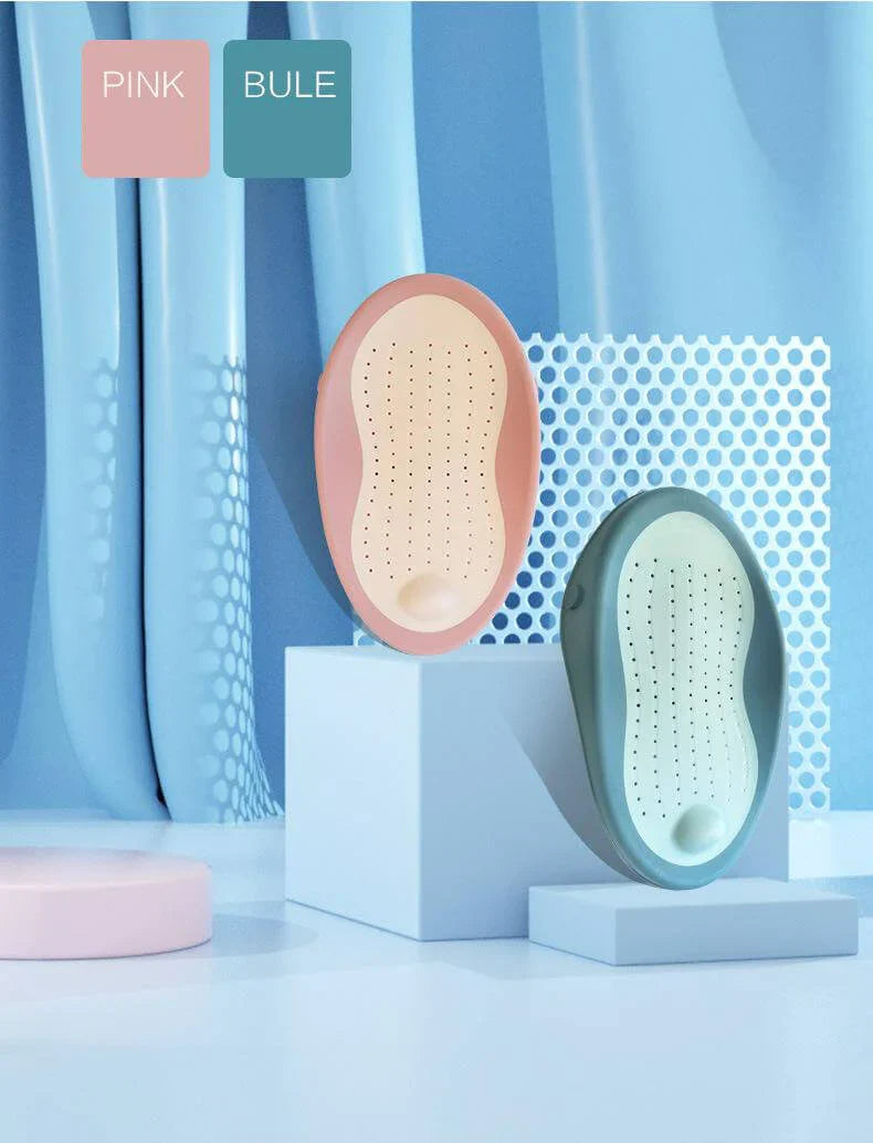 Foldable Baby Bath Seat-Blue