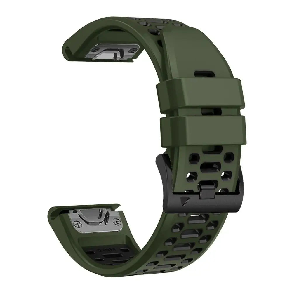 Quick Fit Silicone Strap for the Garmin Fenix 5X & 5X Plus (available in 12 colours)