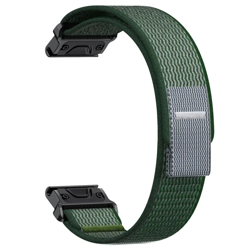 QuickFit Nylon Strap for the Garmin Instinct/Fenix Series (2 sizes & 6 colours available)