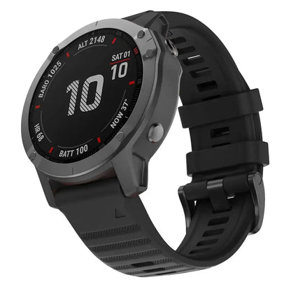 QuickFit Silicone Strap for the Garmin Descent MK1/MK2/MK2i, Enduro/2, Tactix Delta (26mm) (10 colours available)