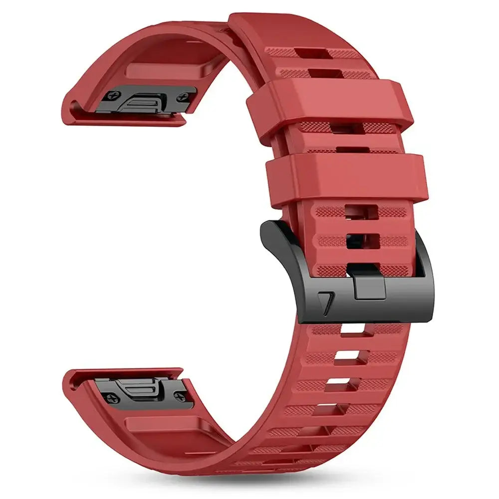 Quickfit Silicone Strap for the Garmin Watch Series (available of various range of models and 46 colours)