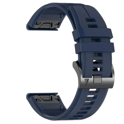 Quickfit Silicone Strap for the Garmin Watch Series (available of various range of models and 46 colours)