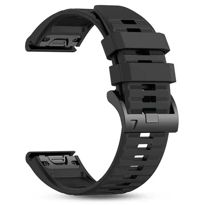 Quickfit Silicone Strap for the Garmin Watch Series (available of various range of models and 46 colours)