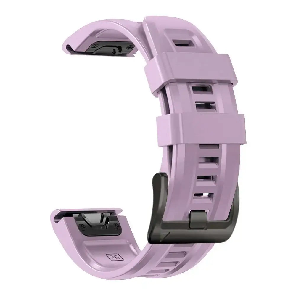 Quickfit Silicone Strap for the Garmin Watch Series (available of various range of models and 46 colours)