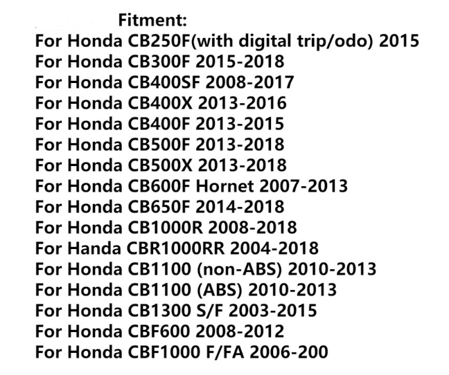 Motorcycle Gear Indicator for Honda