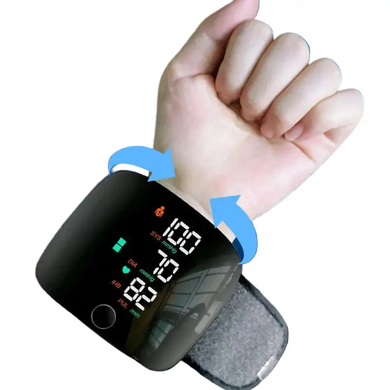 Rechargeable Digital Wrist Blood Pressure Monitor