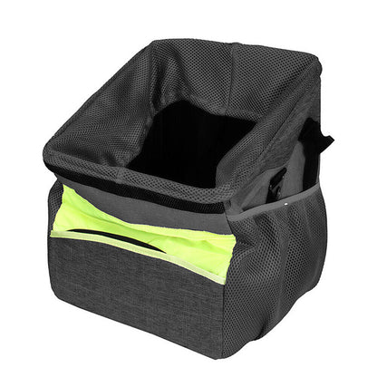 Pet Bike Basket Dog Carrier